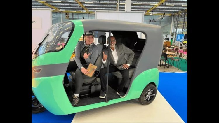 A Jaw-Dropping Debut: Indian E-Auto Steals the Spotlight in the Netherlands Expo